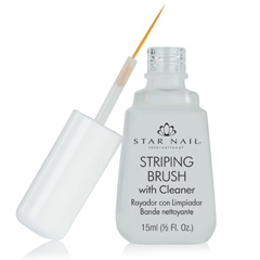 Striping Brush with Cleaner