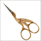 Gold Stork Scissors