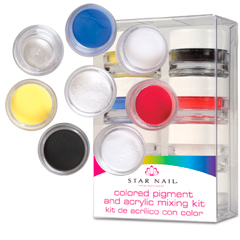 Colored Pigment & Acrylic Mixing Kit